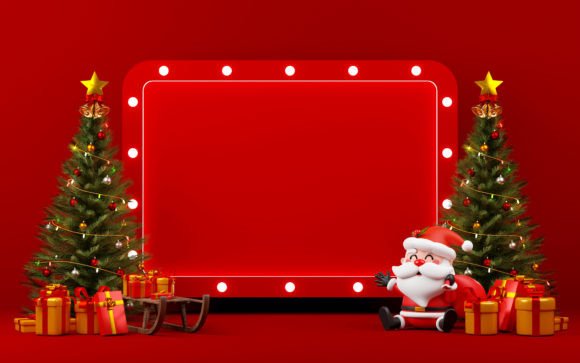 Download Billboard Advertisement Christmas Theme - Advertisement Collection